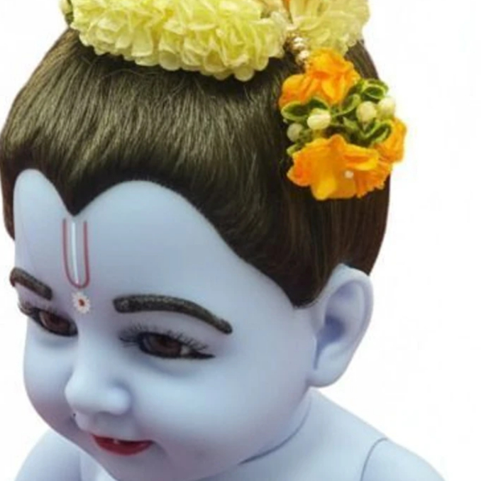 Silicone Laddu Gopal ji - Blue (20 inch )