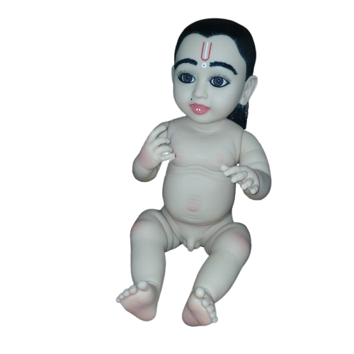 23 Inch Skin Tone Silicon Laddu Gopal Ji