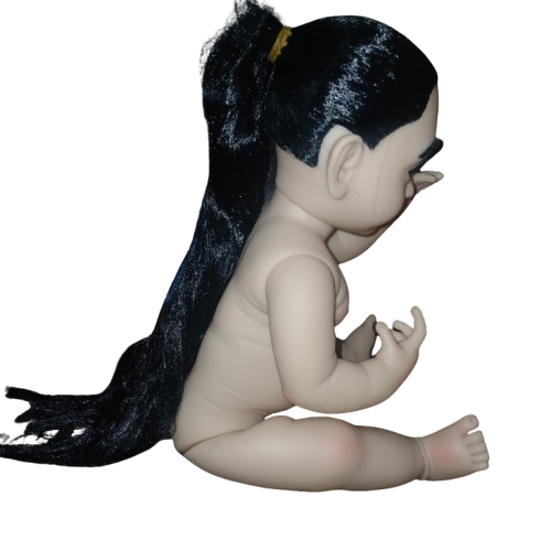 23 Inch Skin Tone Silicon Laddu Gopal Ji