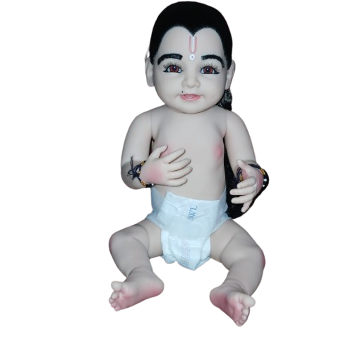 Silicone Laddu Gopal ji - Skin Tone (20 inch)