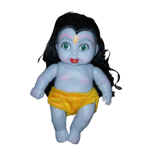Silicone Laddu Gopal ji - Blue (8 inch )