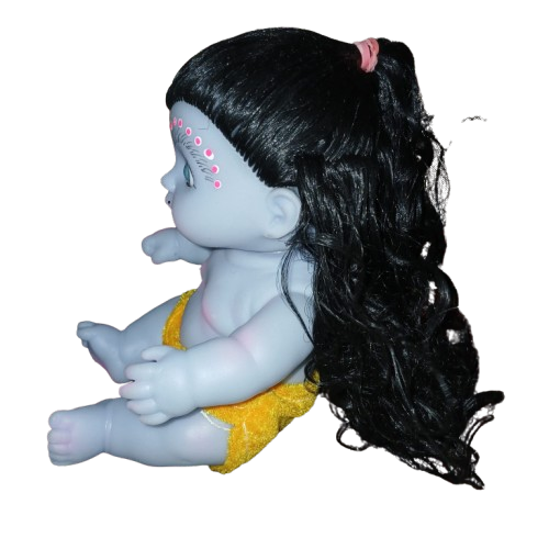 Silicone Laddu Gopal ji - Blue (8 inch )