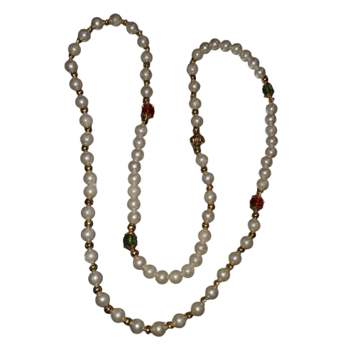 Premium Pearl Mala for Laddu Gopal Ji