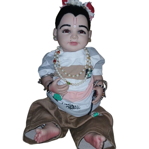 Premium Pearl Mala for Laddu Gopal Ji